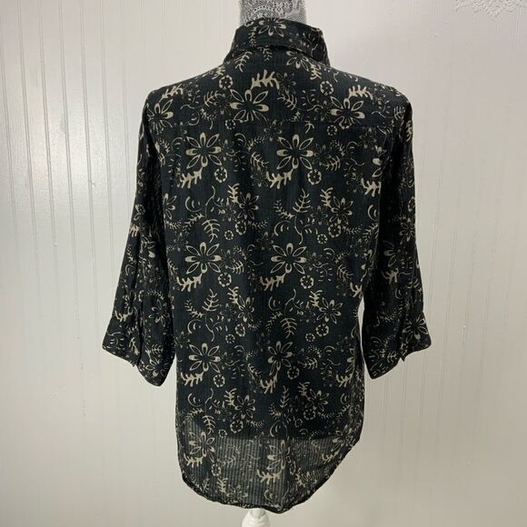 WOOLRICH 3/4 length sleeve blouse - Picture 4 of 7